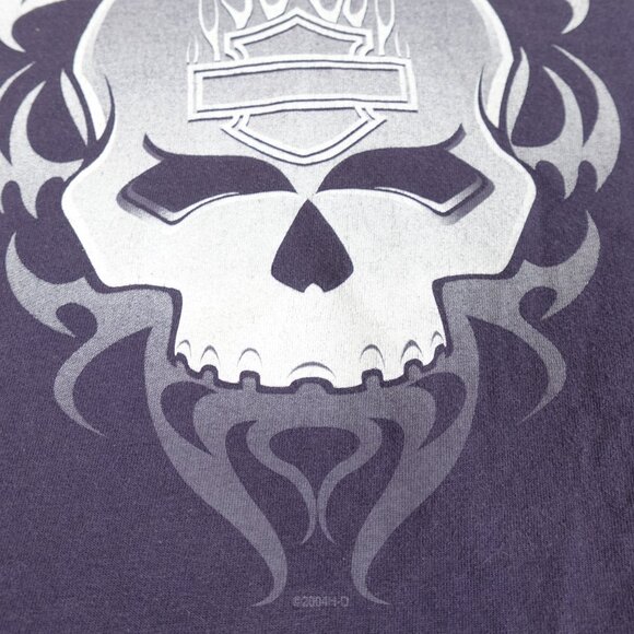 Vintage Harley-Davidson of Peterborough Spanky's Tee Shirt Adult M L Made in USA - Picture 8 of 10